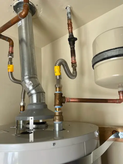Water heater installation and plumbing repair in Vernon Rockville